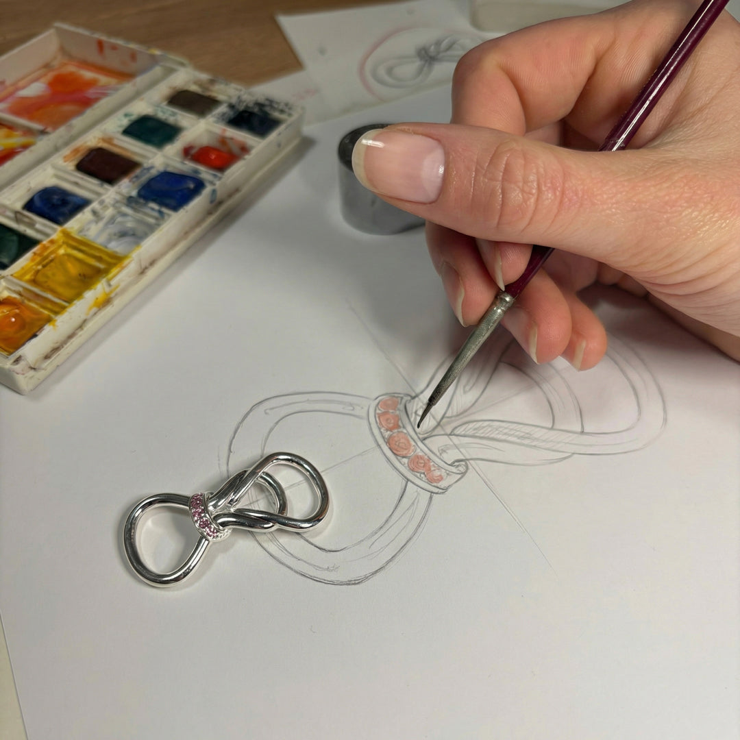Disegno e studio artigianale di un gioiello personalizzato MeVoy