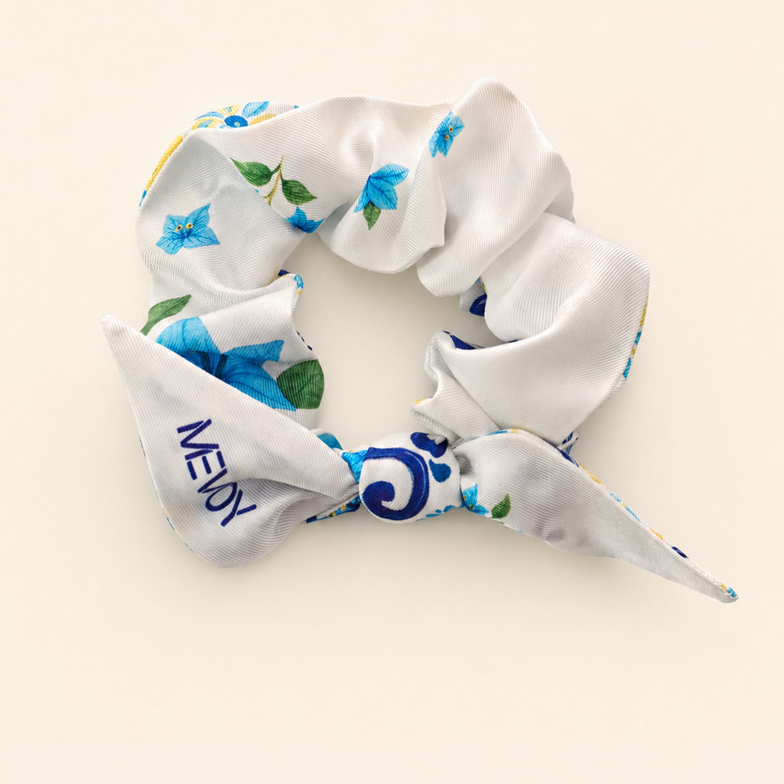 Scrunchie piccolo in seta di Como Parthéa La Solare MeVoy